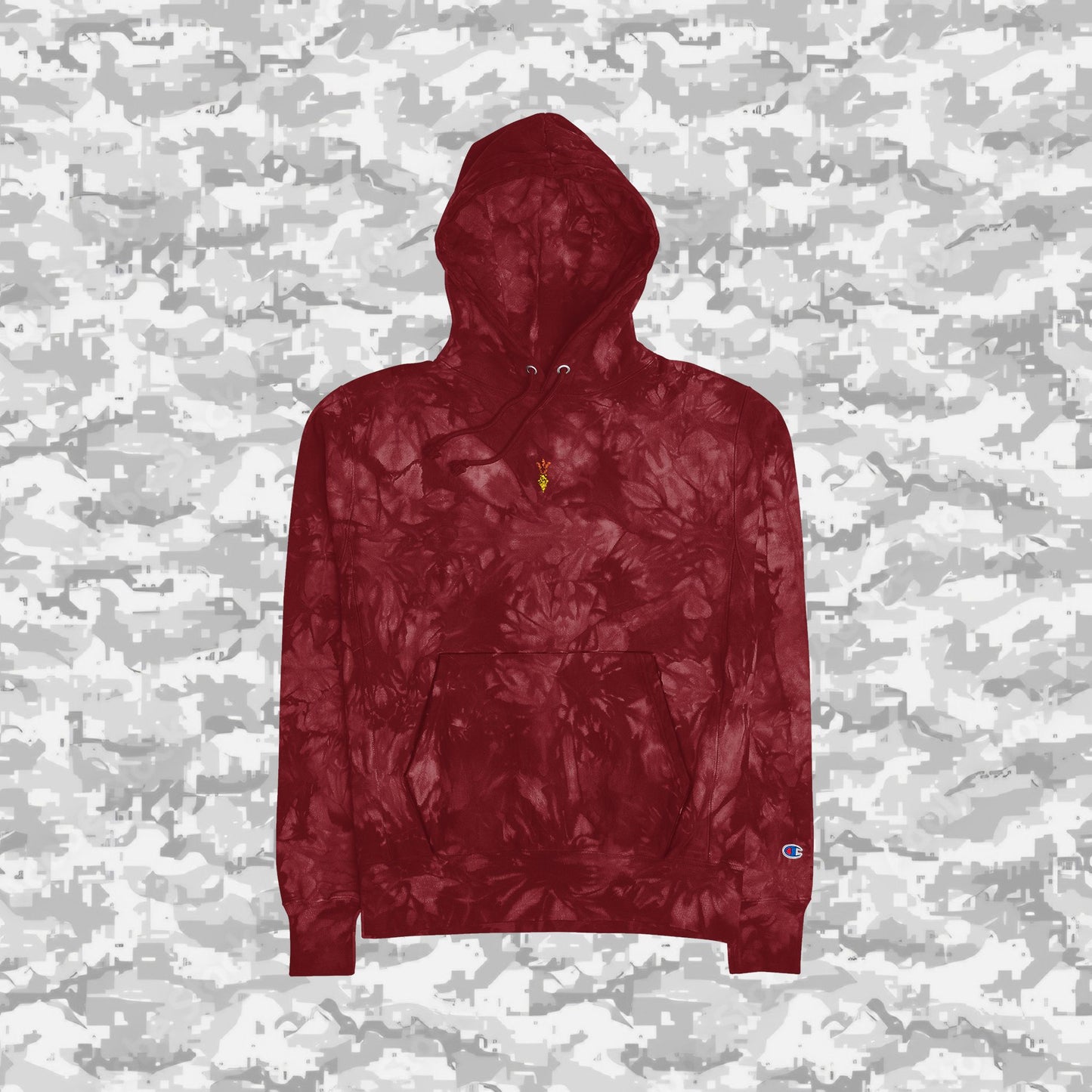 Superior Oranje-Logo Champion Hoodie