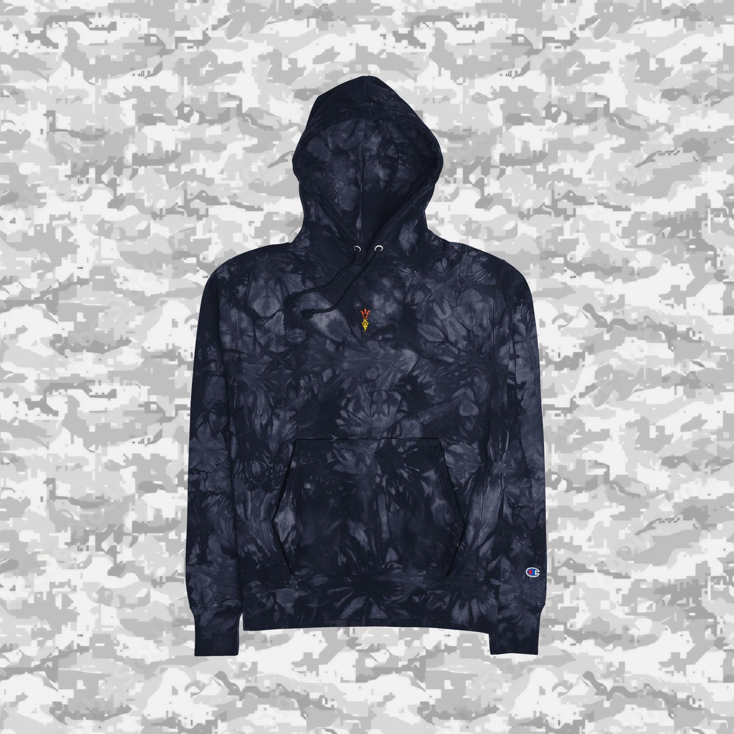 Superior Oranje-Logo Champion Hoodie